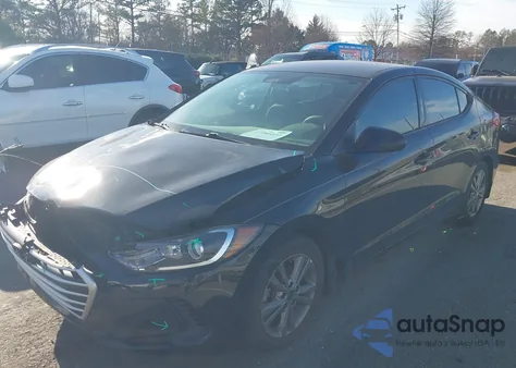 2018 Hyundai Elantra Sel z USA, uszkodzony, nr VIN 5NPD84LF7JH358637